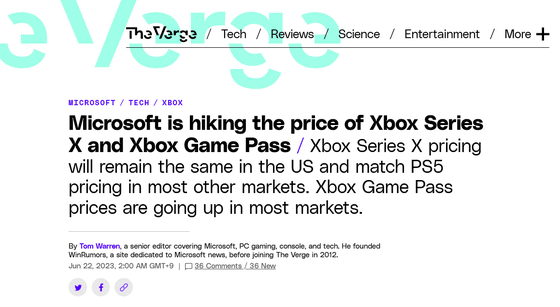 Microsoft Has No Plans to Increase Price of Xbox Game Pass