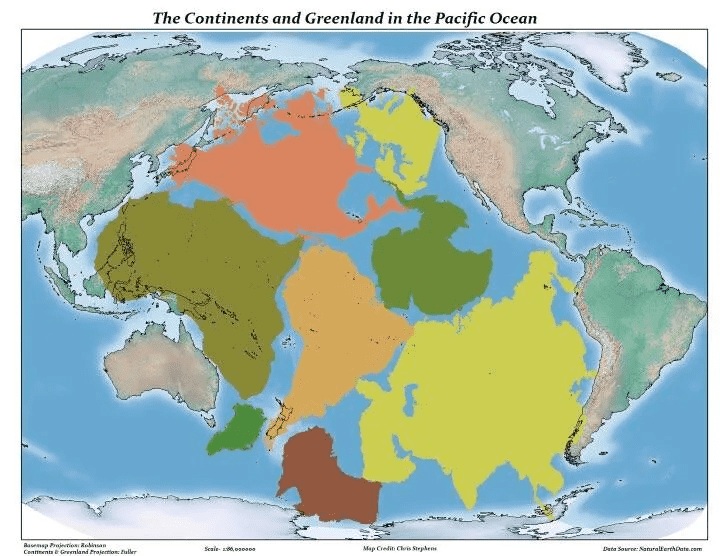 世界地図上のバミューダの位置