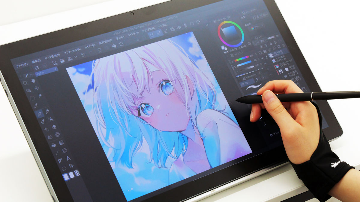 単体でPCでのお絵描きが完結するデジ絵入門にピッタリなPC一体型液タブ ...