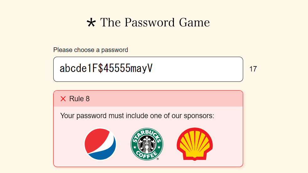 Roman numerals that multiply to 35, Password Game Rule 9 answers