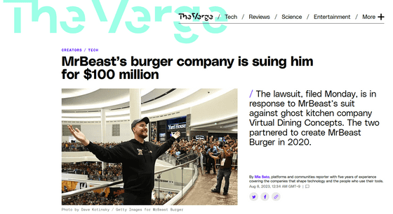 MrBeast Is Suing His Burger Supplier For Making 'Revolting' Food