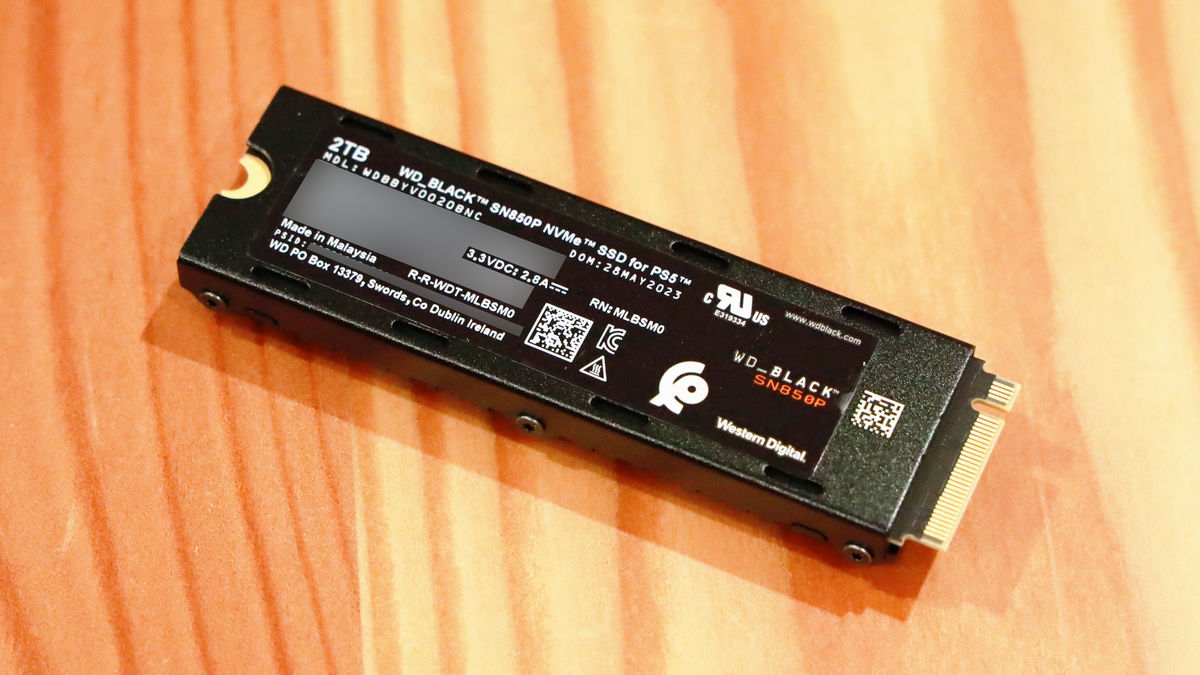 WD_BLACK SN850P NVMe™ SSD for PS5® consoles