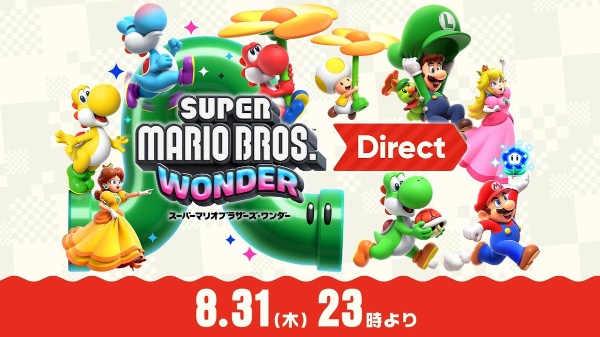 Summary of 'Super Mario Bros. Wonder Direct 2023.8.31' where the