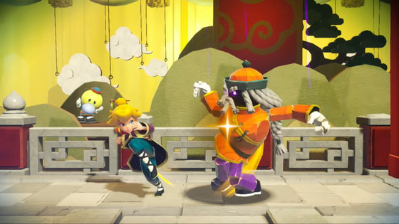 Princess Peach: Showtime! turns you into a swordsman and a kung-fu master