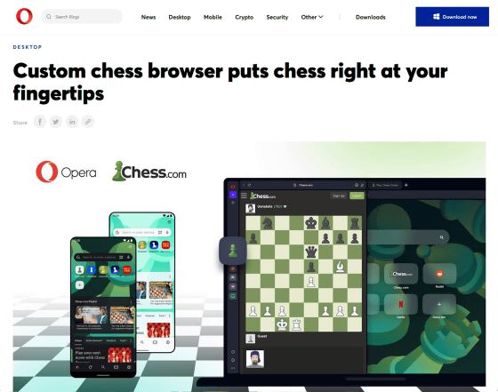 Watch your favorite chess tournaments in Opera GX - Blog