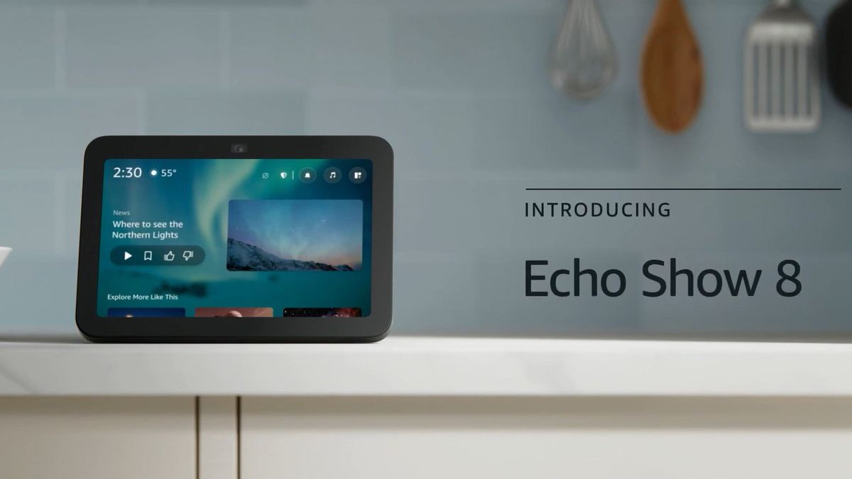Amazonがスマートディスプレイ「Echo Show 8」(第3世代)を発表、空間