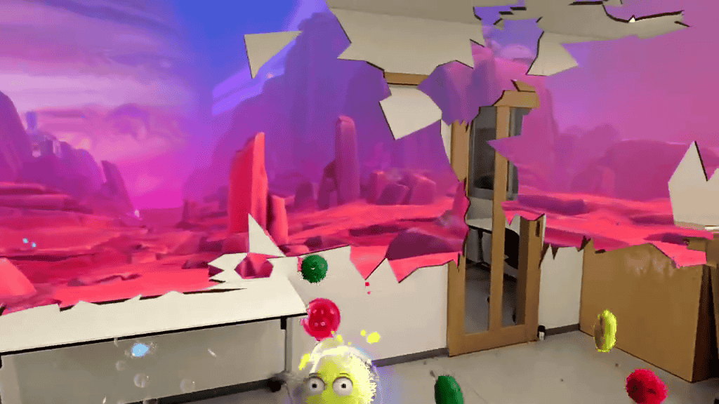 自分の部屋が完全に別の空間になる圧倒的なMR体験を遊べるMeta Quest 3