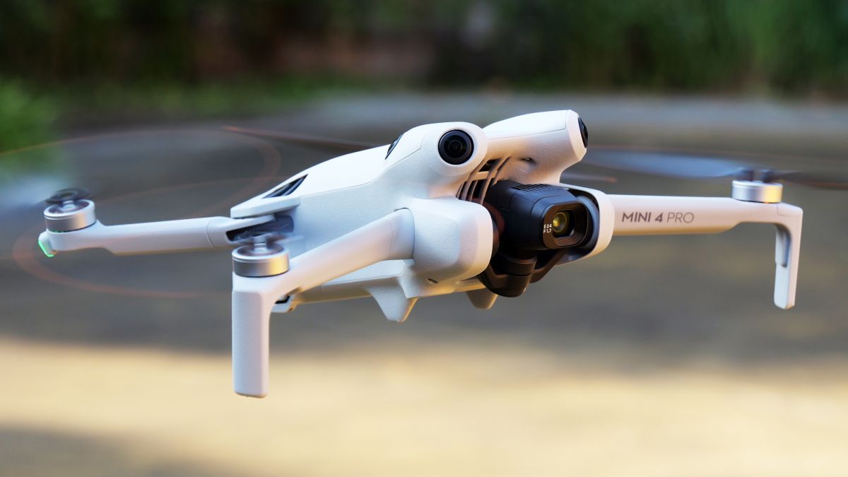 The 4K aerial footage that can be taken with the small and