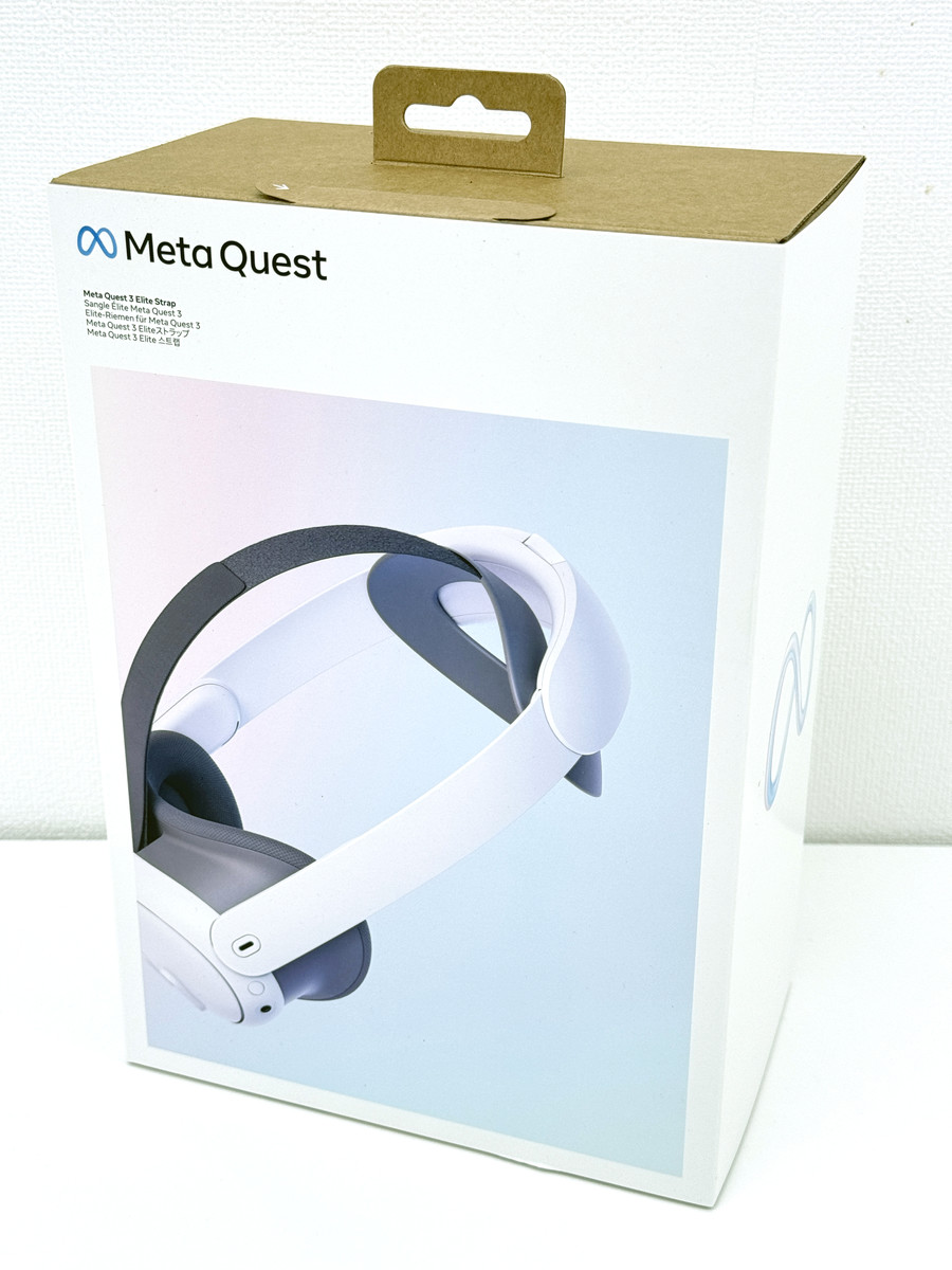 Meta Quest 3の公式アクセサリ「Eliteストラップ」は頭部のサポートが 