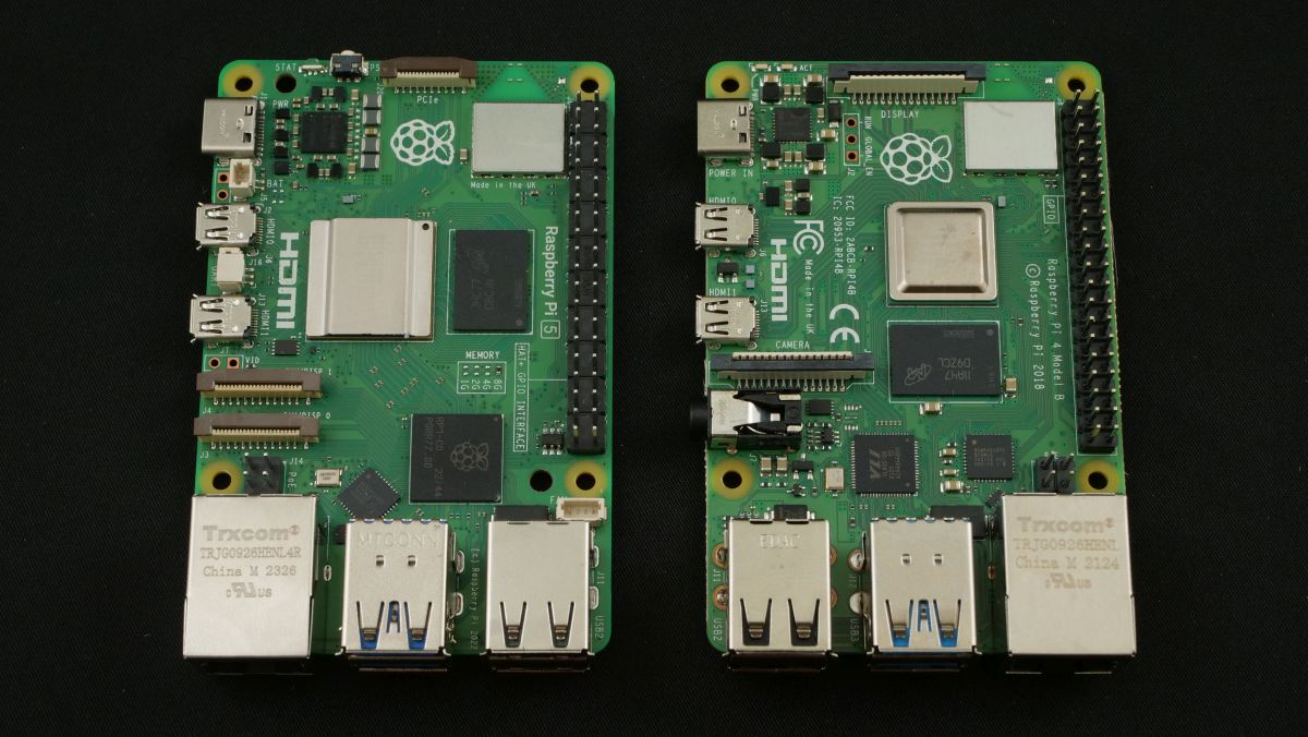 The Differences Between Raspberry Pi 4 Model B & Raspberry Pi 5