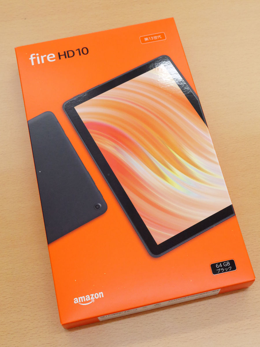 Appearance review of 's genuine tablet 'Fire HD 10' with