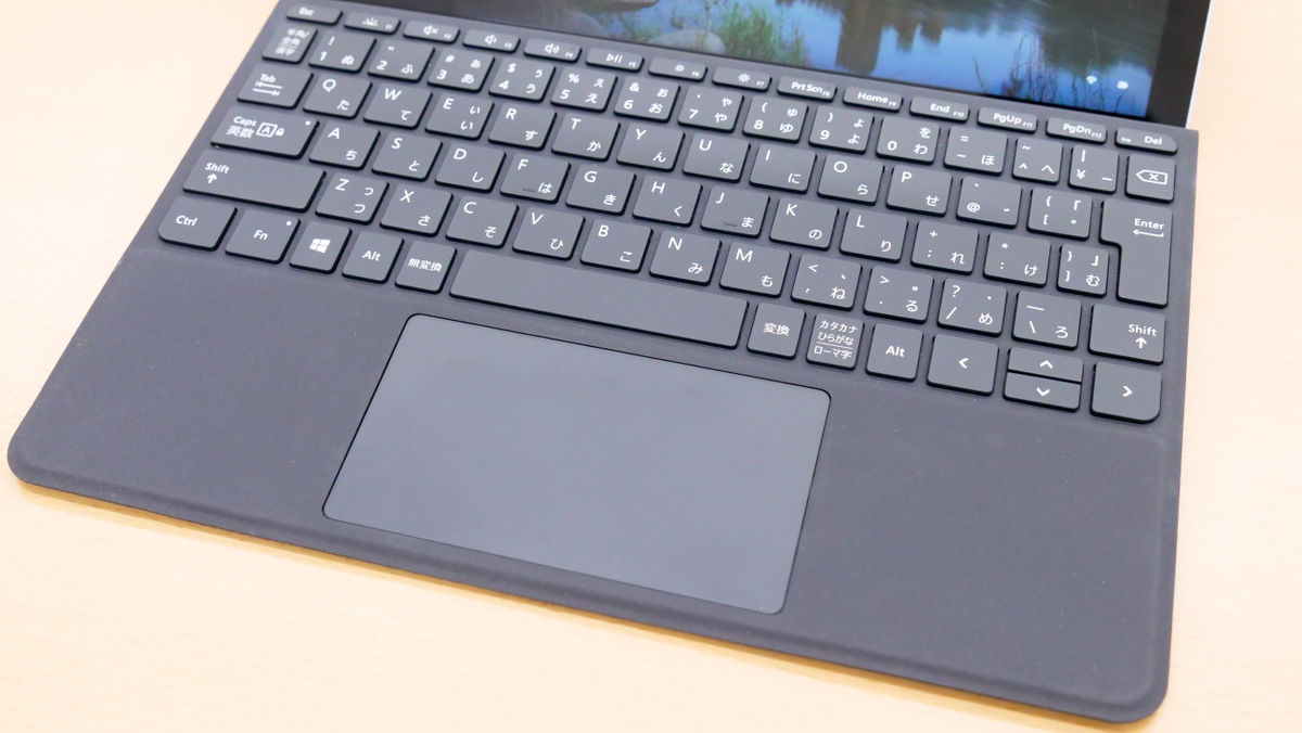 マイクロソフト純正 Surface Go タイプカバー【コバルトブルー】日本語キーボードレイアウト