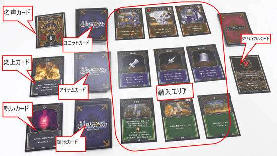 Unicorn Overlord Card Game Setup