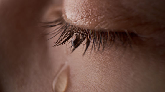 Women's tears include ingredients that diminish male sexual desire -  GIGAZINE
