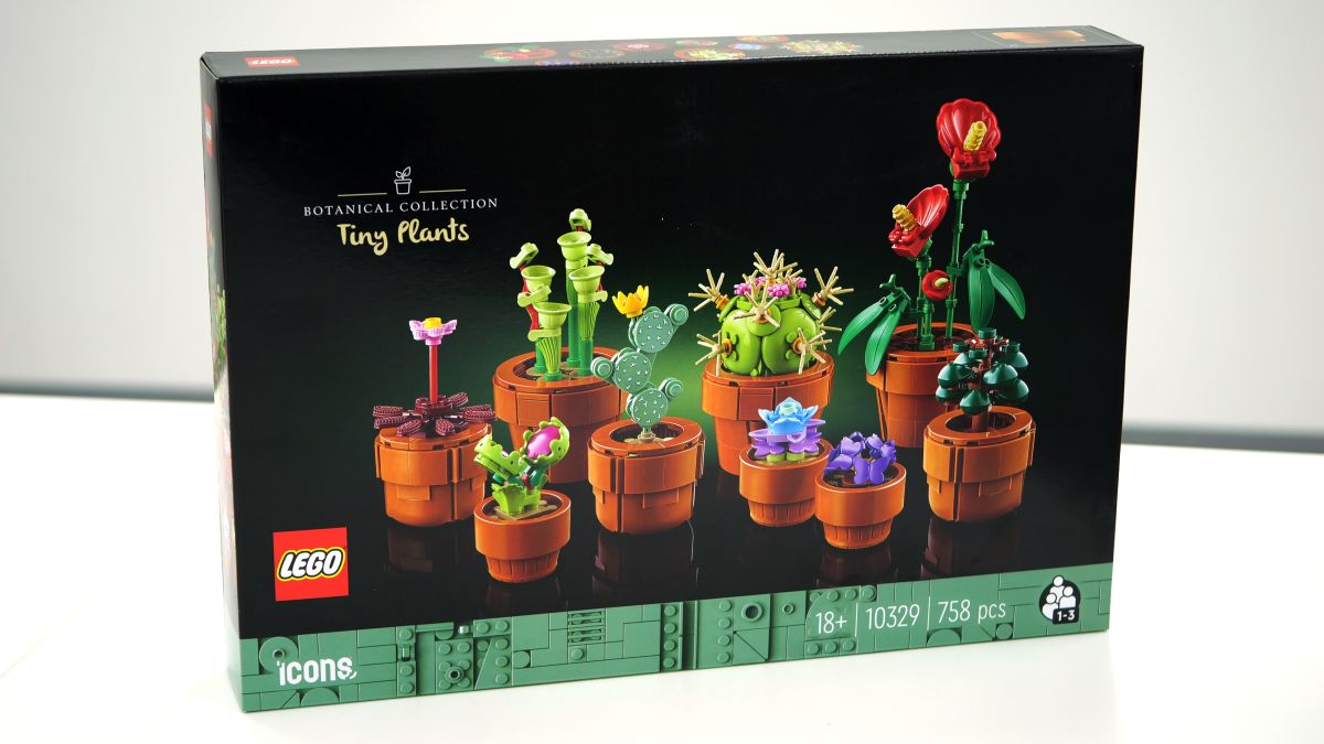 レゴで植物模型を作れる「ミニ観葉植物セット」でサンカクカタバミや 