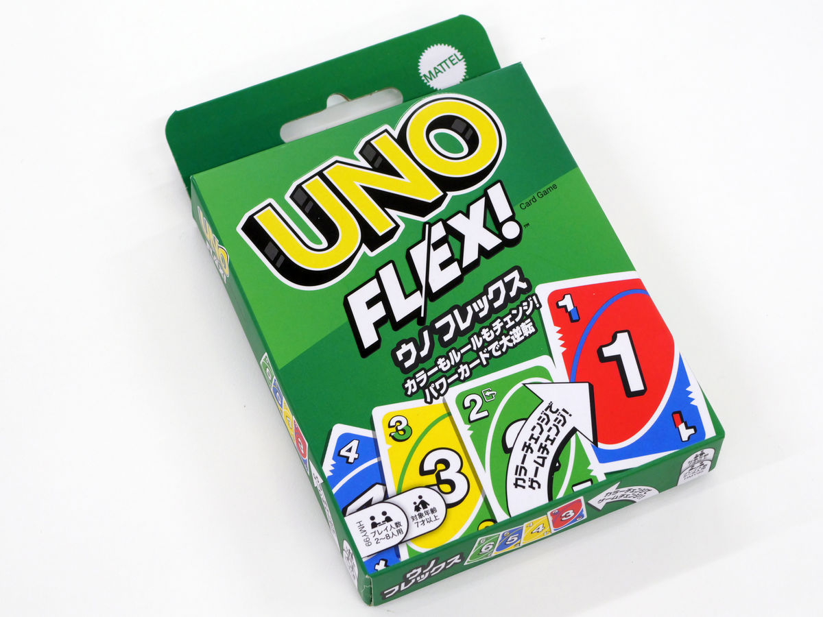 I tried playing ``Uno Flex'' where you can enjoy a high level of strategy  by making full use of flex cards and changing colors and rules. - GIGAZINE