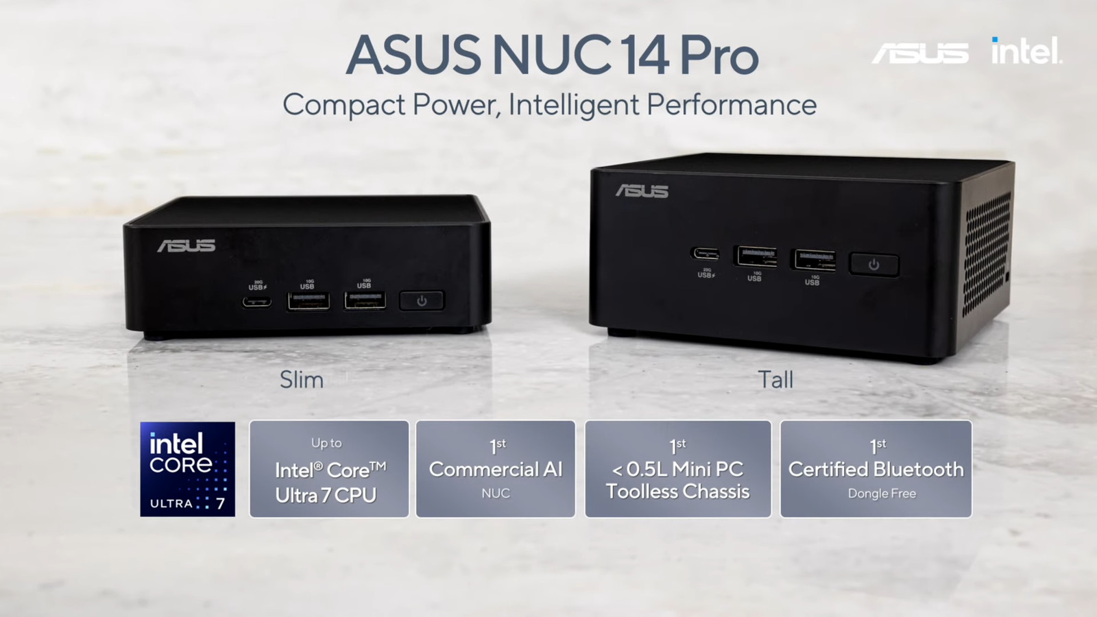 Asus announces its first ROG NUC mini-PC for gaming at CES 2024