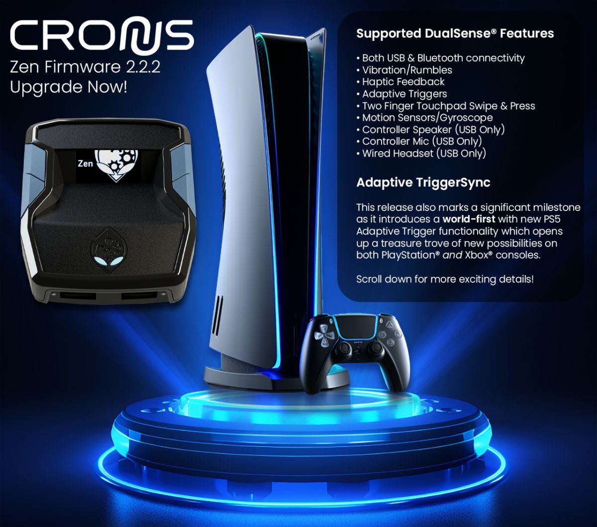 PlayStation 5のアップデートでチートツール「Cronus Zen」が使用不能 