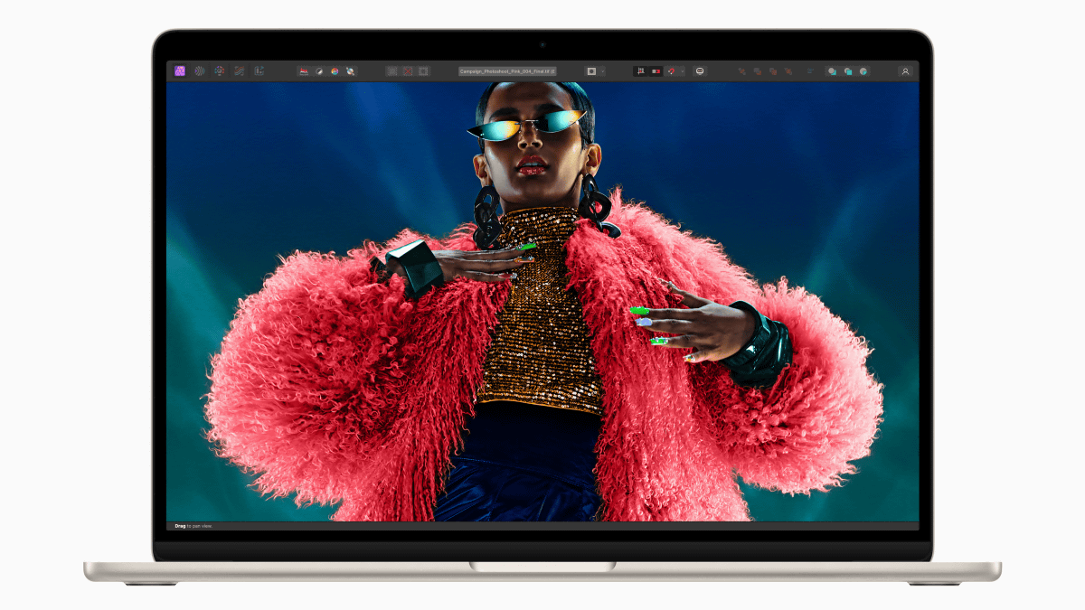 AppleがM3チップ搭載MacBook Airを発表、Intel機の13倍高速で2画面同時 