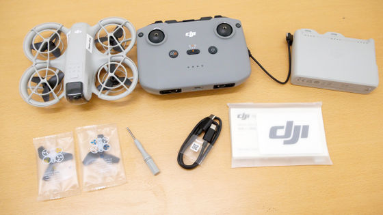 DJI Neoの付属品