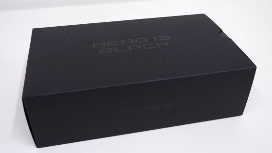 GoPro HERO13 Blackのレビュー用キットのパッケージ