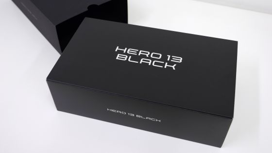 GoPro HERO13 Blackのレビュー用キットの外箱