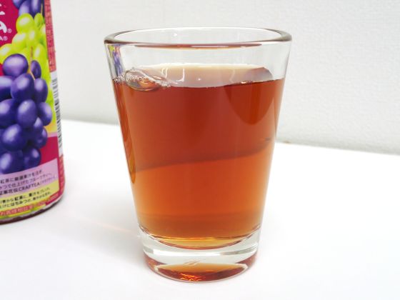 'Koucha Kaden Crafty Grape Mix Tea' is a reddish brown