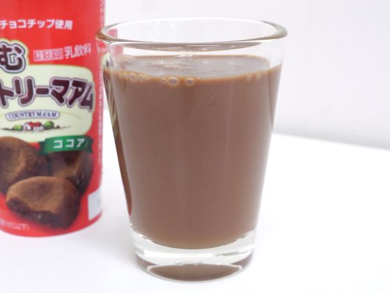 「飲むカントリーマアム ココア」の色