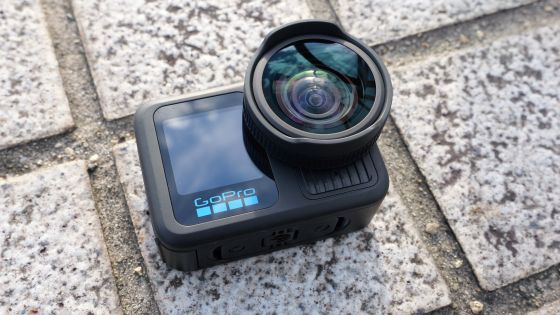 GoPro HERO13 Black with macro lens mod