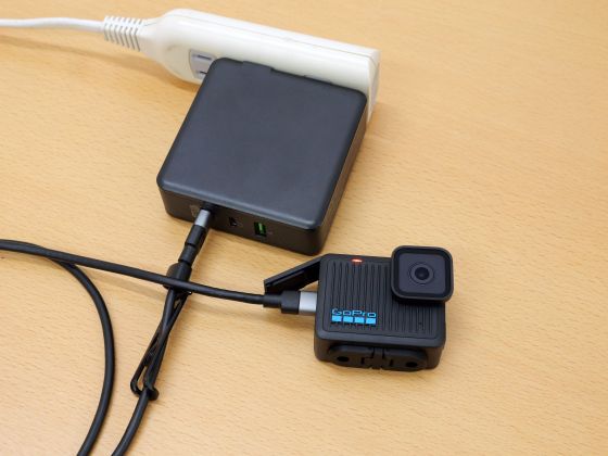 Charging with GoPro HERO