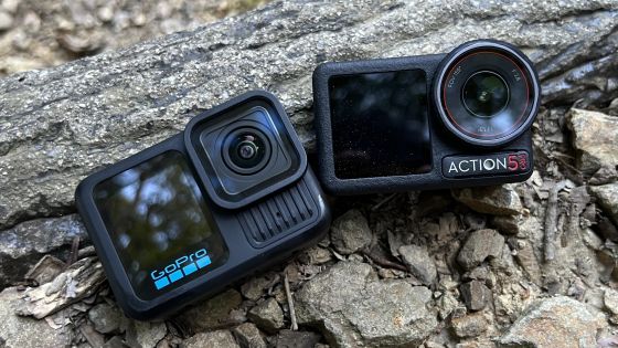 「GoPro HERO13 Black」と「Osmo Action 5 Pro」