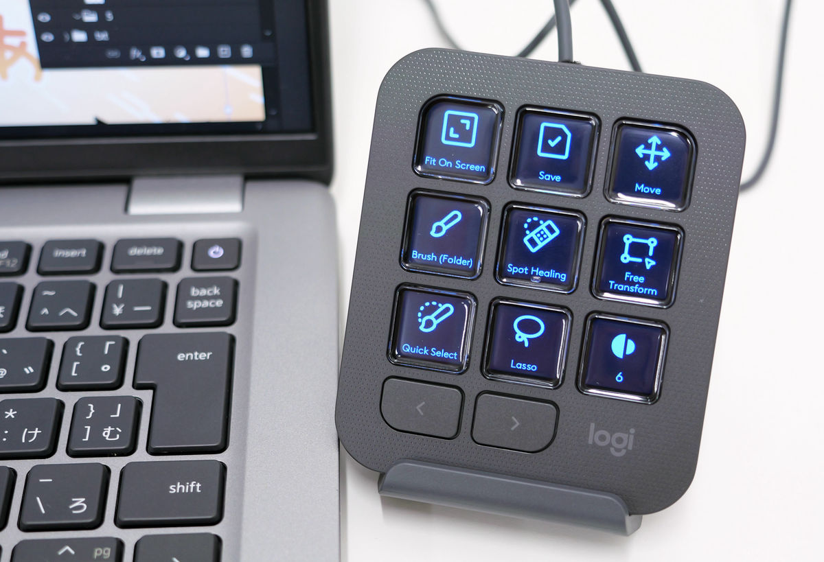 ロジクールMXシリーズ初の左手デバイス「MX Creative Console