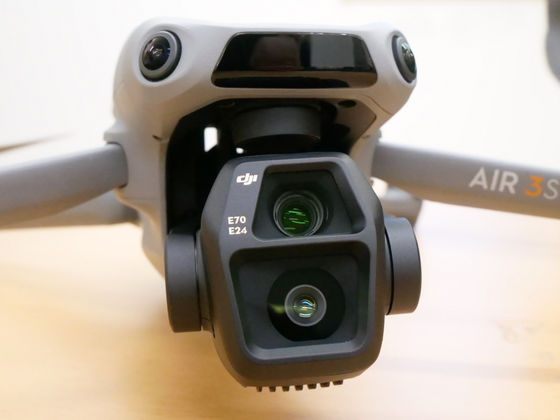 DJI Air 3S sensors and cameras
