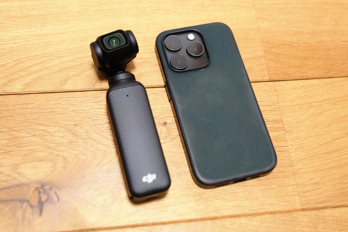 DJIのポケットジンバルカメラ「Osmo Pocket 3」フォトレビュー