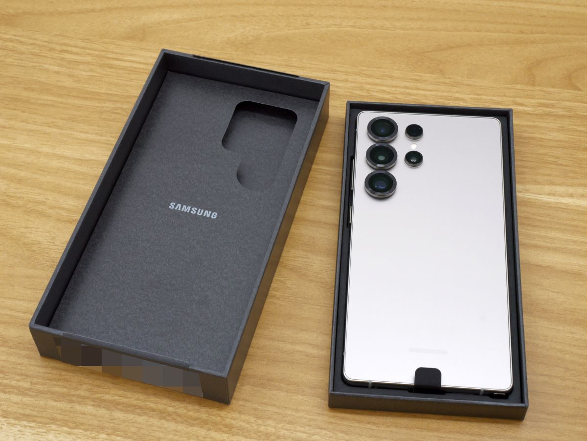 Samsungの「Galaxy S25 Ultra」が届いたので一足先にフォトレビュー Samsungの「Galaxy S25 Ultra」が届いたので一足先にフォトレビュー