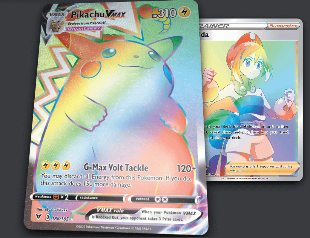 ポケモンカードのキラキラ光るホログラフィック効果をCSSで再現