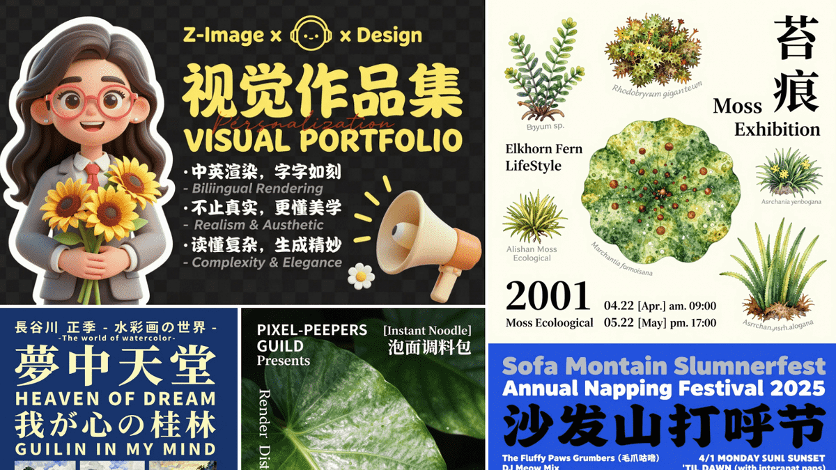 高速かつ高品質な画像生成AI「Z-Image」をAlibabaが公開