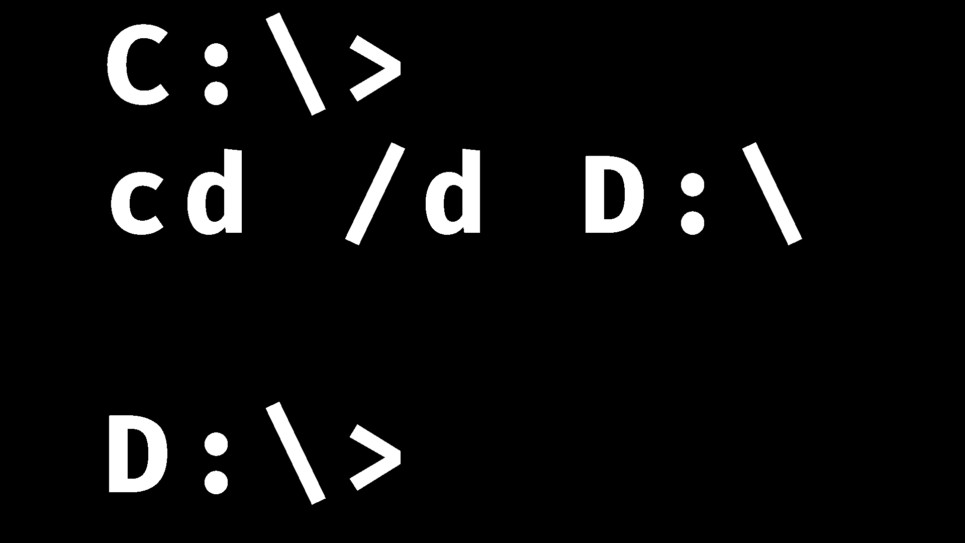 WindowsのドライブレターはA～Z以外も実は使える