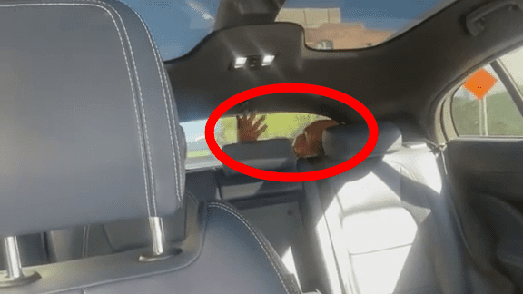 自動運転車Waymoのトランクに見知らぬ人が乗っているのを発見 - GIGAZINE