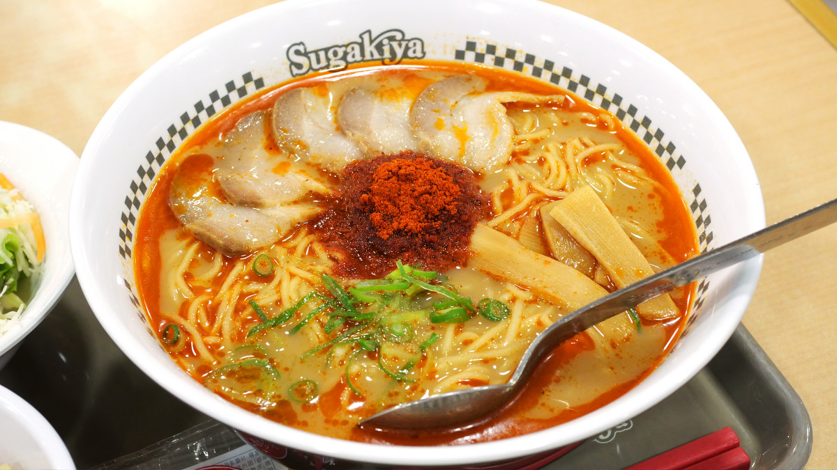 あの辛辛魚がチェーン店で食べられるスガキヤ「スガ辛魚ラーメン」試食レビュー - GIGAZINE