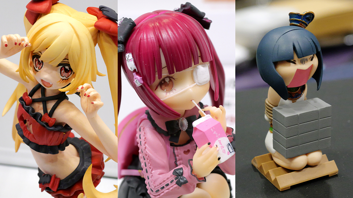 「地雷系ゆりね」や「水着エキュートちゃん」など邪神ちゃんドロップキックのフィギュアたちを撮影してきた - GIGAZINE