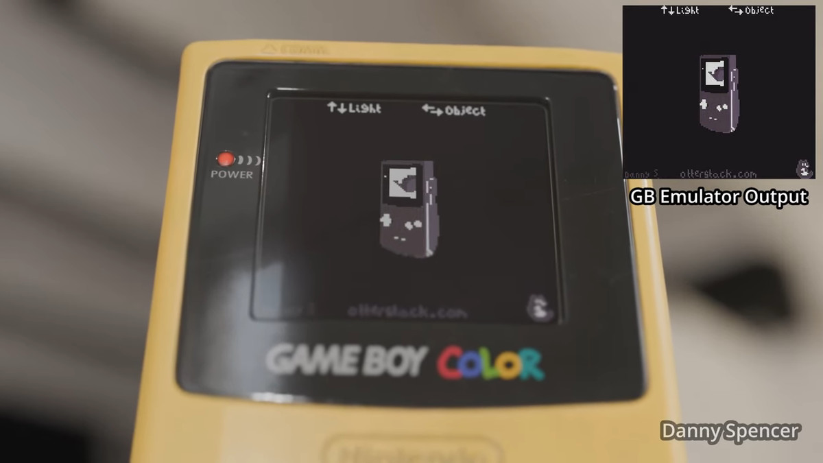 ゲームボーイカラーでリアルタイム3Dシェーダーを動作させる試み