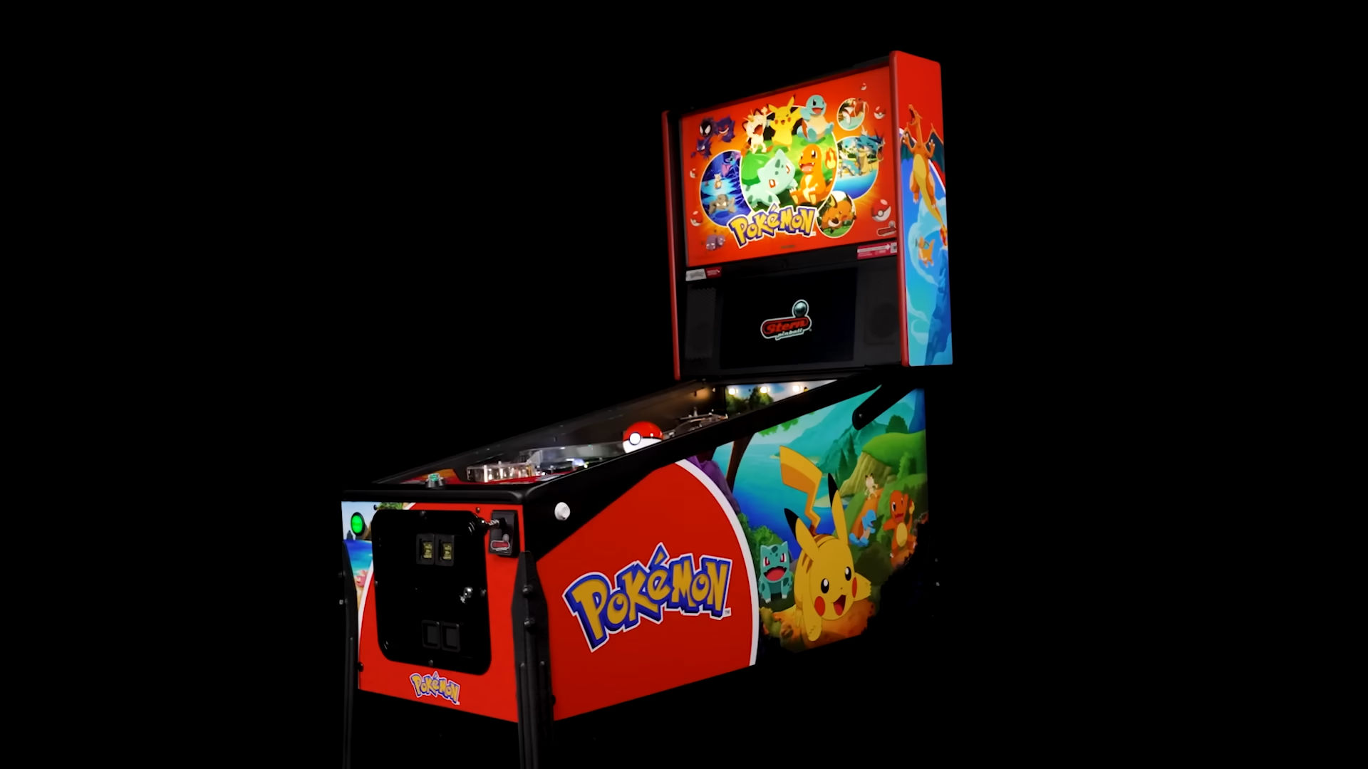 ポケモンのピンボールマシンを世界最大のピンボールメーカーがリリース