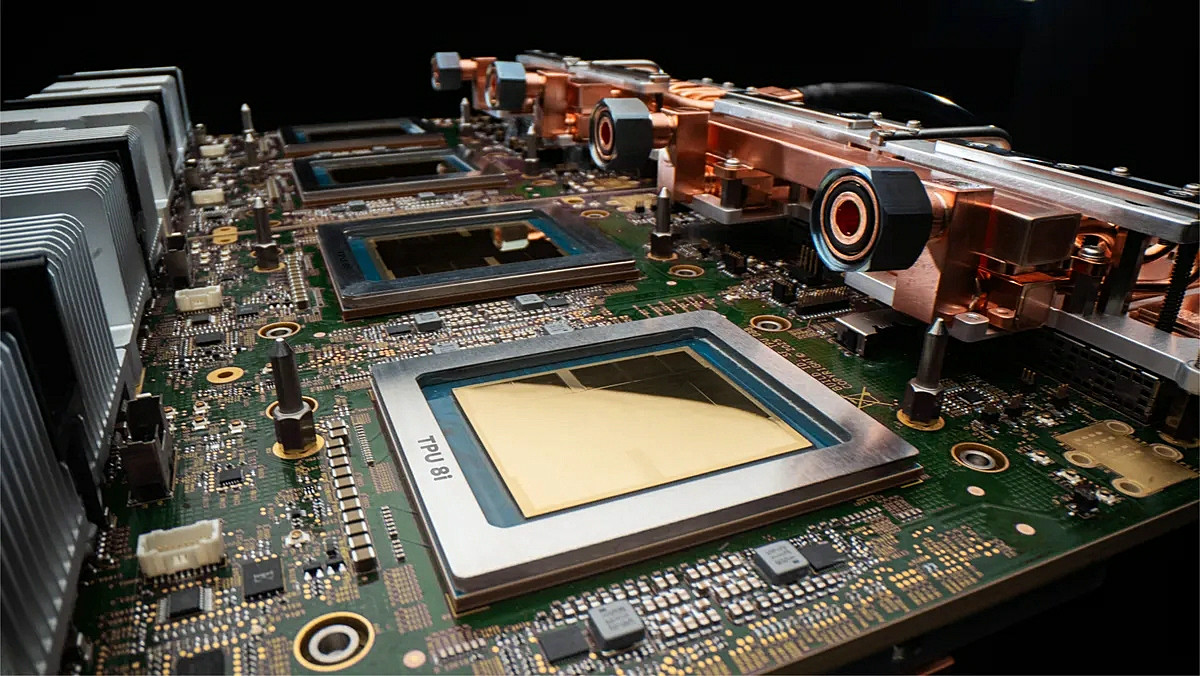 GoogleがAI処理チップの第8世代TPUを発表、学習特化の「TPU 8t」と推論特化の「TPU 8i」が存在しワットあたりの性能は2倍に