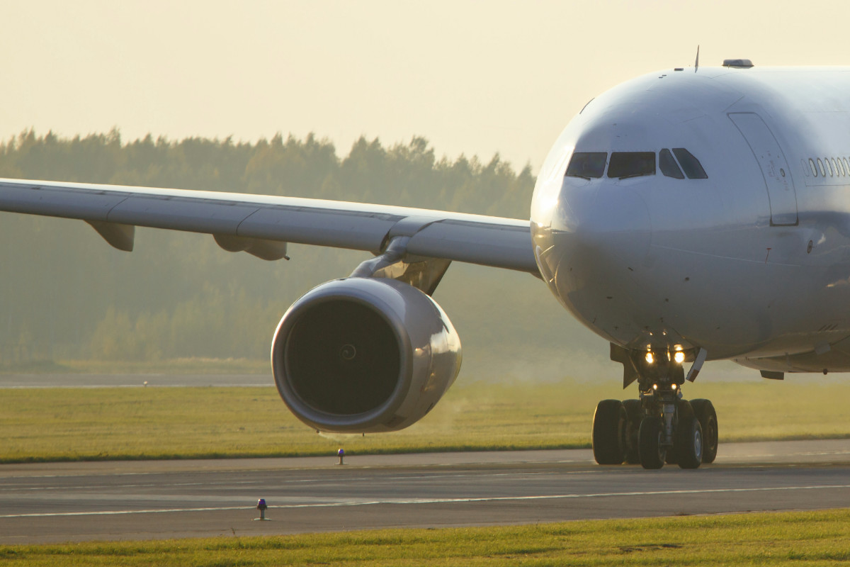 航空機の二酸化炭素排出量推移