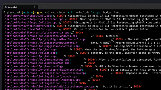 MicrosoftがgrepなどのUNIX系コマンドをWindowsで使用可能にする「Coreutils for Windows」を公開