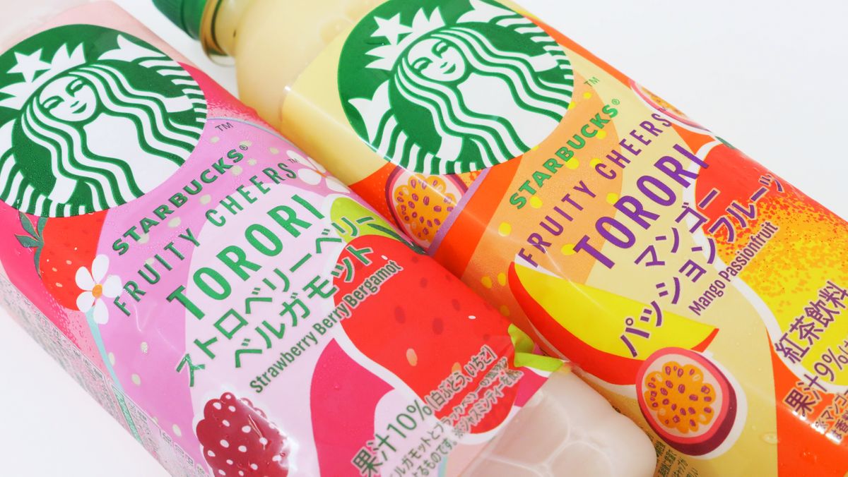 ベリーの甘酸っぱさやマンゴーの南国感を楽しめるスタバの「FRUITY CHEERS TORORI ストロベリーベリーベル